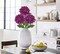 3Pcs Fake Mums Flowers Purple Artificial Chrysanthemum Flowers Silk Long Stem Floral Arrangements Bouquets Faux Spider Mum Flower Pincushion Flower Bush Spring Home Decor
